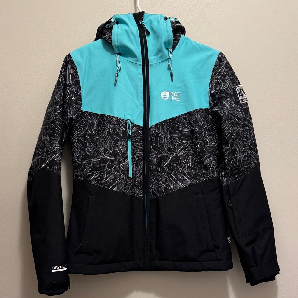 Picture Women's Ski & Snow Jacket - Black and Blue